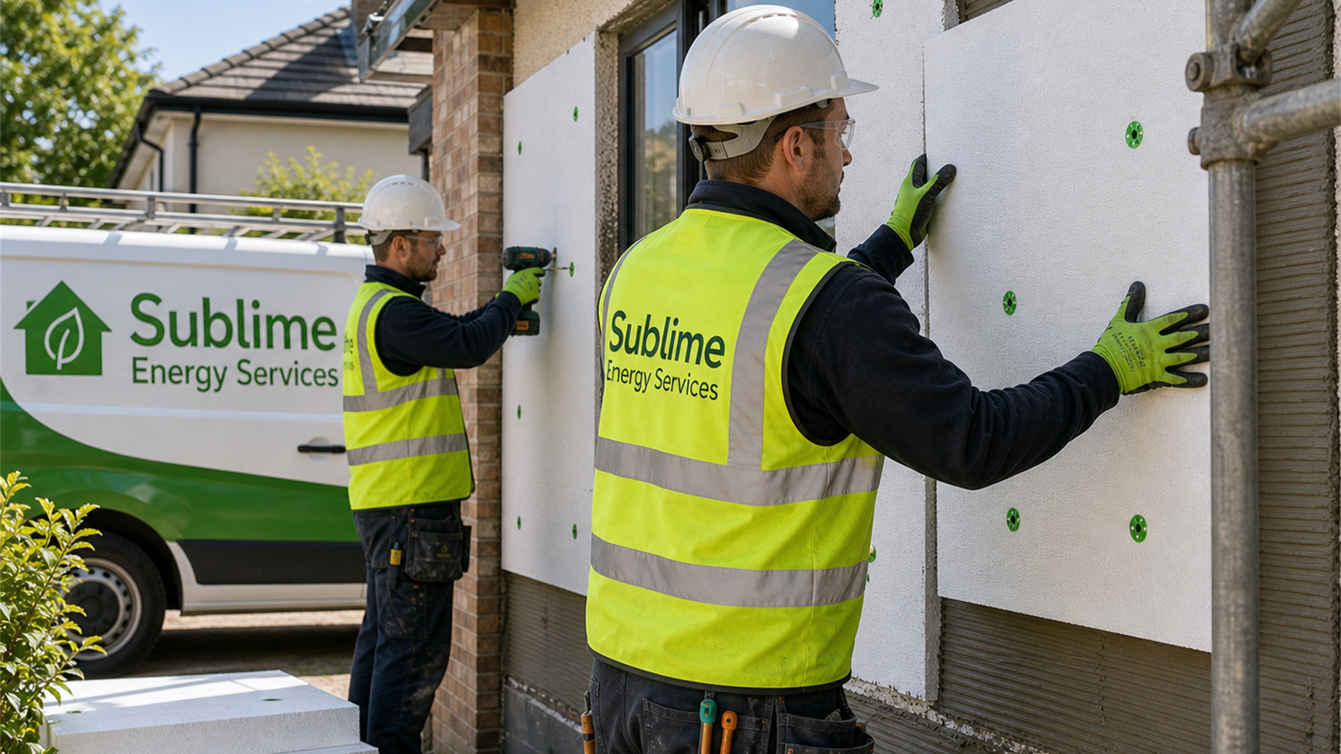 Retrofit installation work