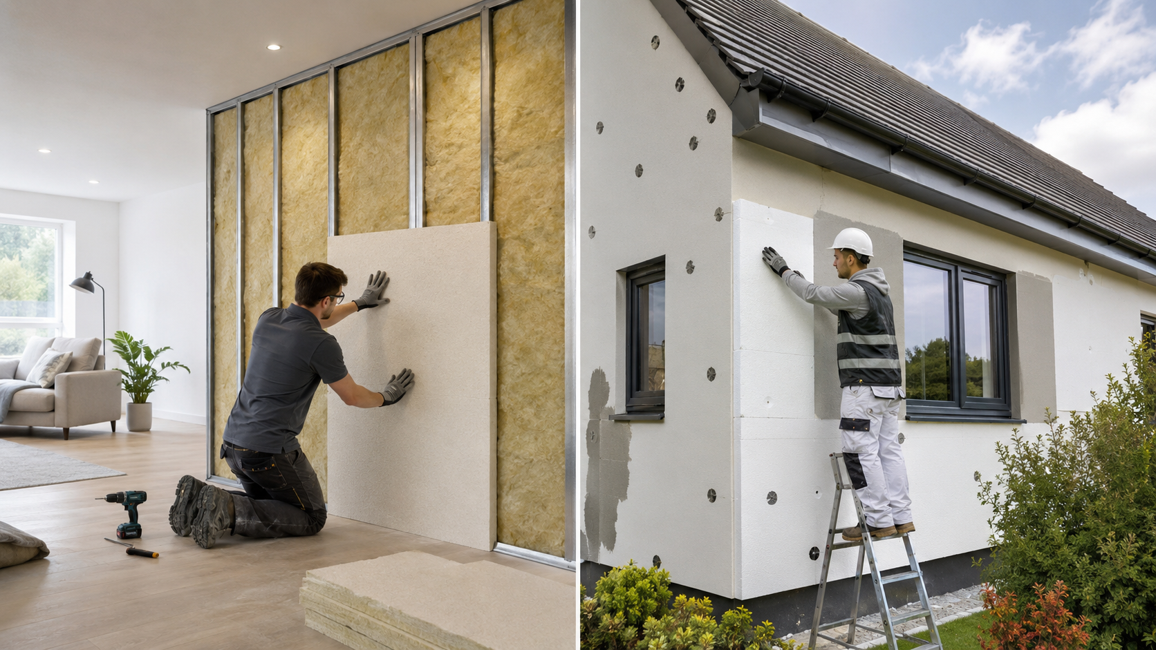 Sublime wall insulation installers improving a UK home's thermal performance